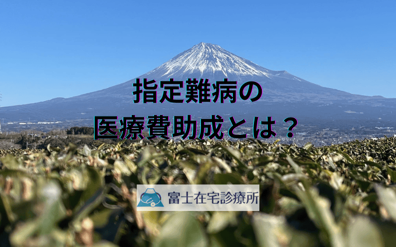 指定難病の医療費助成とは？ - 訪問診療や介護施設での活用方法を解説
