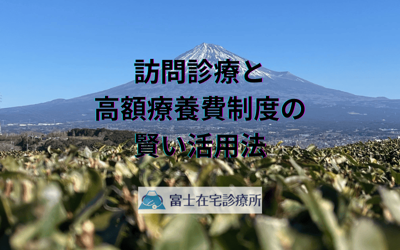 医療費の自己負担額を抑える仕組み - 訪問診療と高額療養費制度の賢い活用法