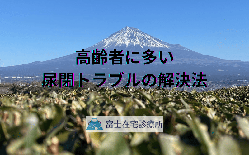 高齢者に多い尿閉トラブルの解決法 - 訪問診療による迅速な対応と予防策