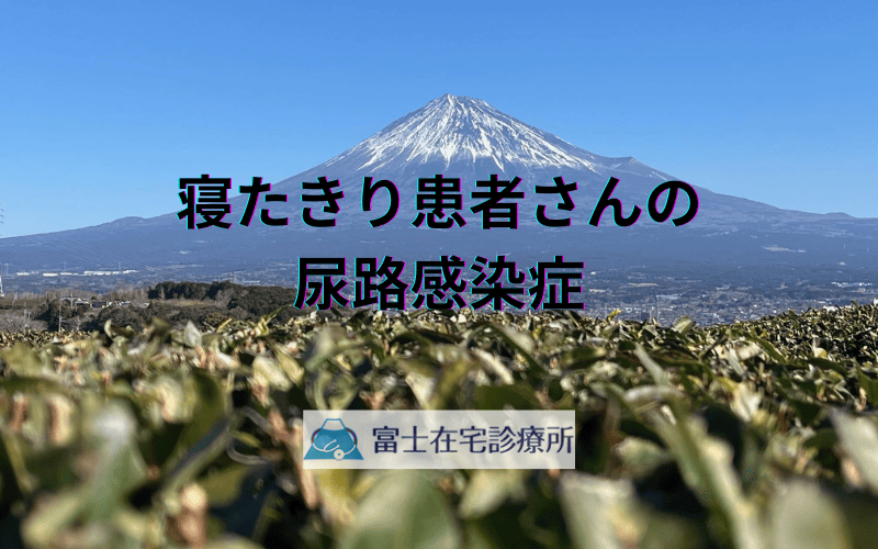 寝たきり患者さんの尿路感染症 - 訪問診療による適切な管理