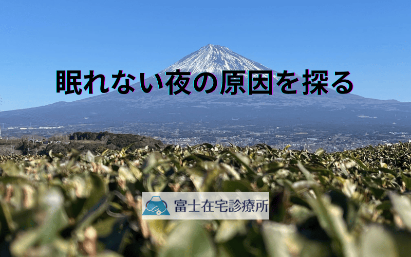 眠れない夜の原因を探る - 在宅医療における不眠症対応