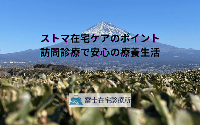 ストマ在宅ケアのポイント - 訪問診療で安心の療養生活